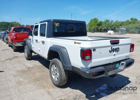 2020 Jeep Gladiator Sport from USA, damaged, VIN 1C6JJTAG6LL197488